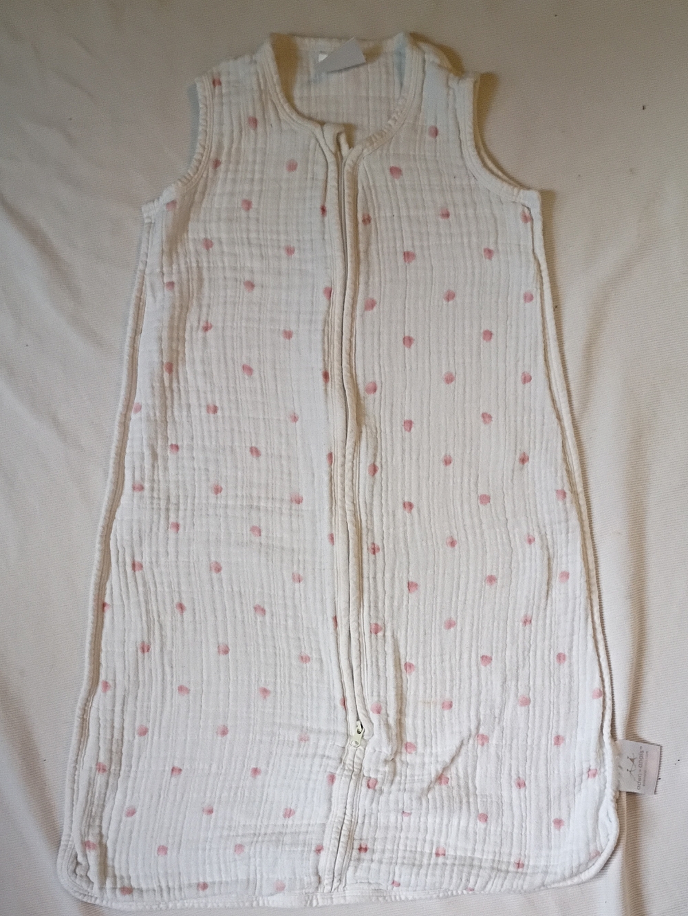 aden + anais White Gauze Sleep Sack
